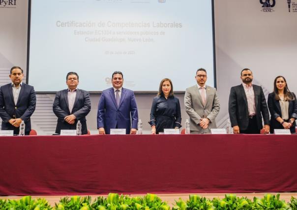 Certificación EC 1334: Guadalupe, primer municipio en certificar a sus servidores públicos