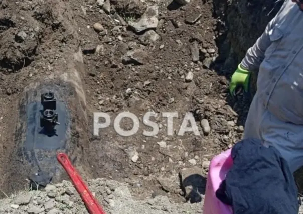 Encuentran toma clandestina de combustible en Cadereyta