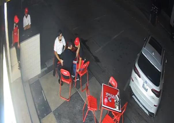 Reviven video de agresión a empleado de Taquería Orinoco; reacciona autoridad
