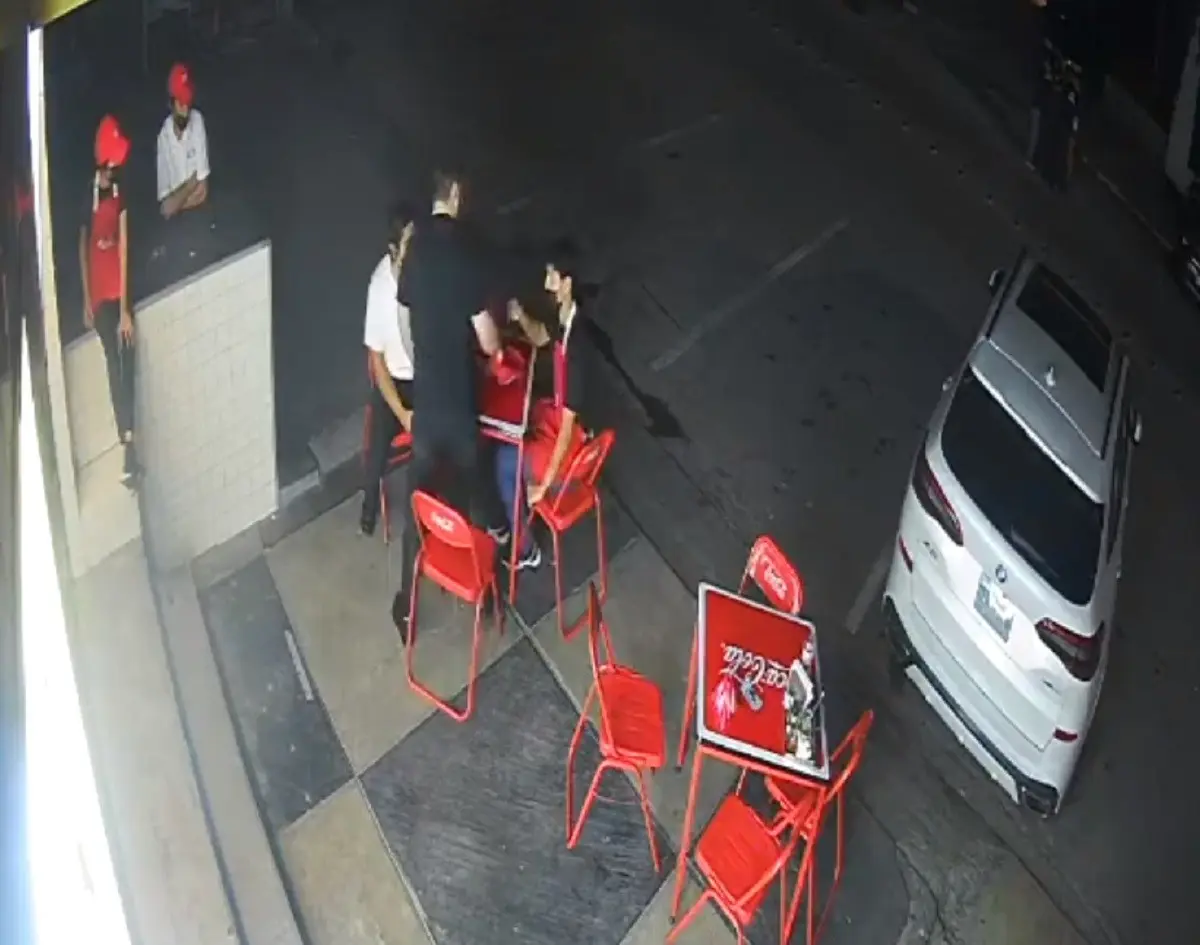 Reviven video de agresión a empleado de Taquería Orinoco; reacciona autoridad