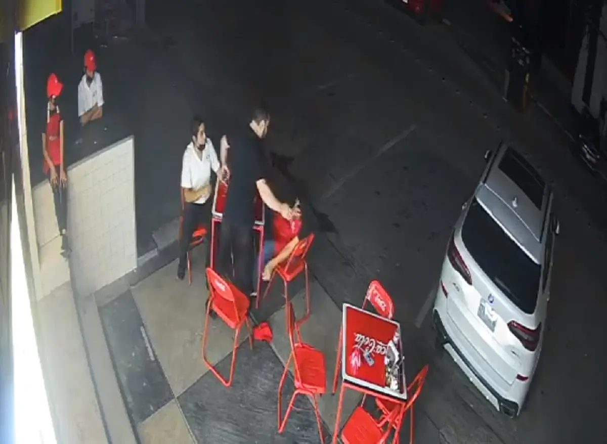 Reviven video de agresión a empleado de Taquería Orinoco; reacciona autoridad