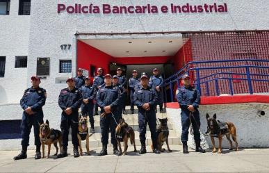 Unidad canina de la PBI celebra 26 años