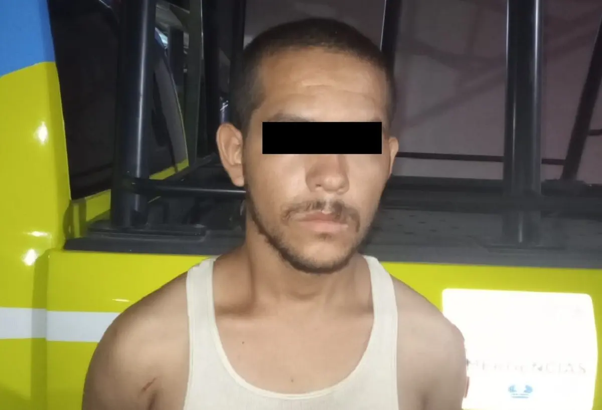 Detienen a asaltante de negocios en el centro de Monterrey