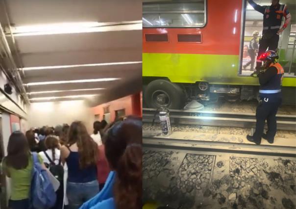 Falla en estación Hospital General de la Línea 3 obliga evacuación