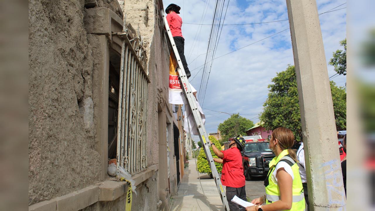 183 fincas en riesgo de colapso en la ciudad de Durango. Municipio toma acción