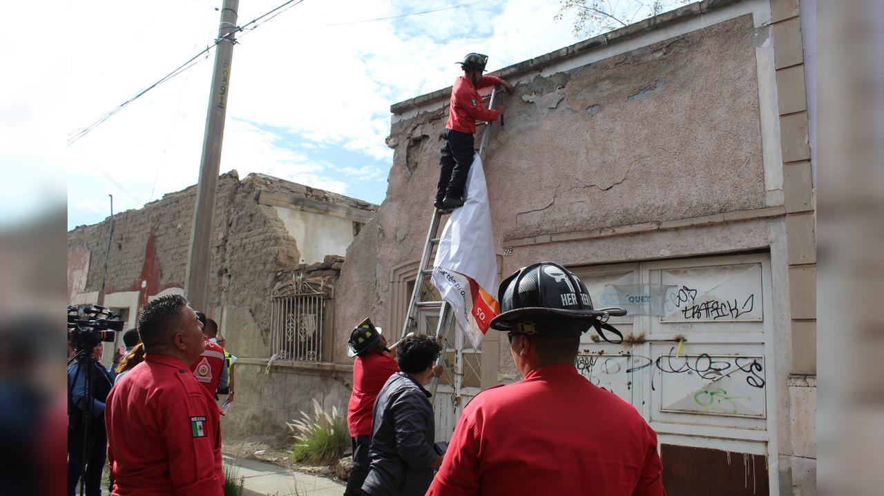 183 fincas en riesgo de colapso en la ciudad de Durango. Municipio toma acción