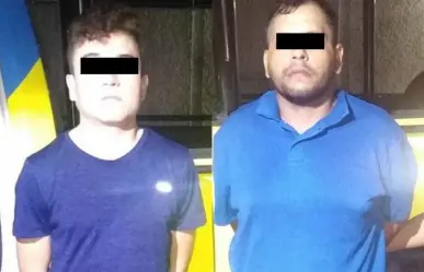 Detienen a dos hombres tras ir a exceso de velocidad en Monterrey; traían droga