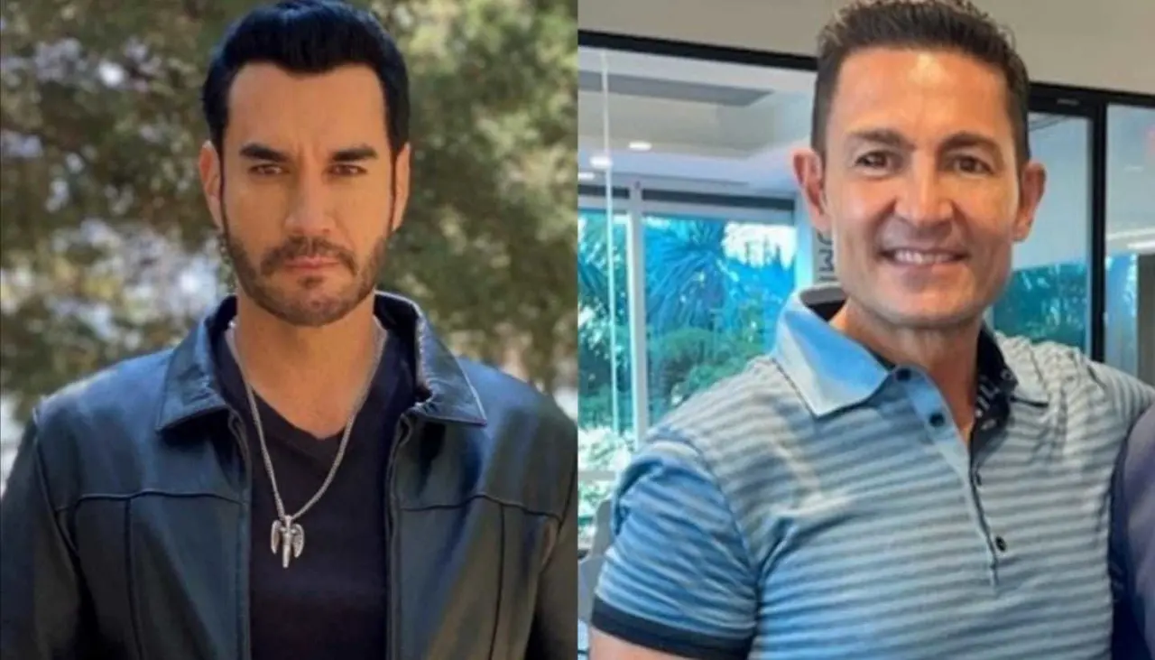 Entre David Zepeda y Fernando Colunga sólo hay siete años de diferencia. Fotos: Instagram