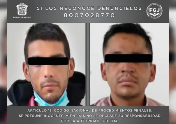 Detienen a dos presuntos ladrones de vehículo con violencia en Tultitlán