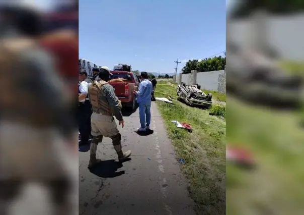 Muere joven y hay siete lesionados en choque de frente en la Durango-Mezquital