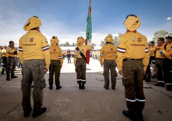 Reconoce Martí Batres el Día Nacional del Combatiente de Incendios Forestales