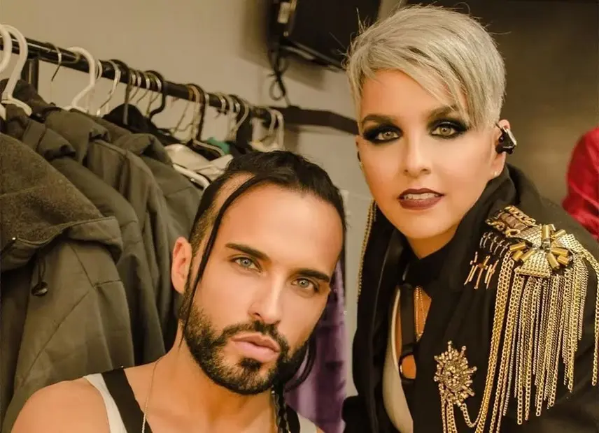 Federica y Apio Quijano, integrantes de Kabah. Foto. Instagram