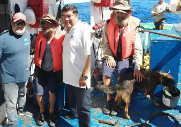 ¡Tuny, Tuny! Barco de atún mexicano salva a marinero y su perrita