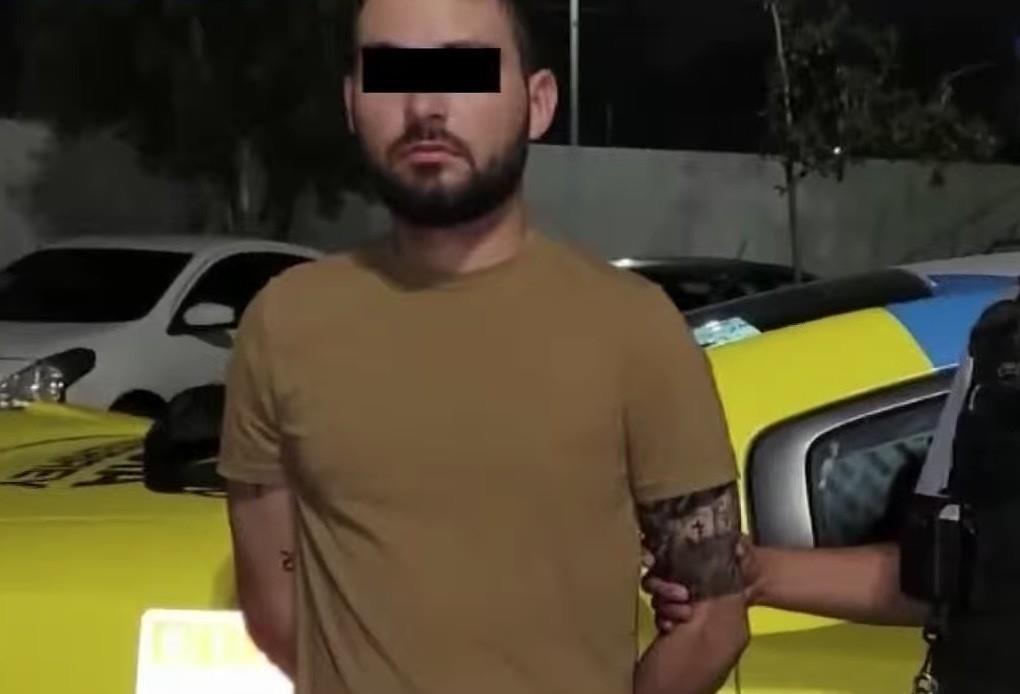 Detienen a presunto asaltante en la colonia Valle de Mitras, en Monterrey