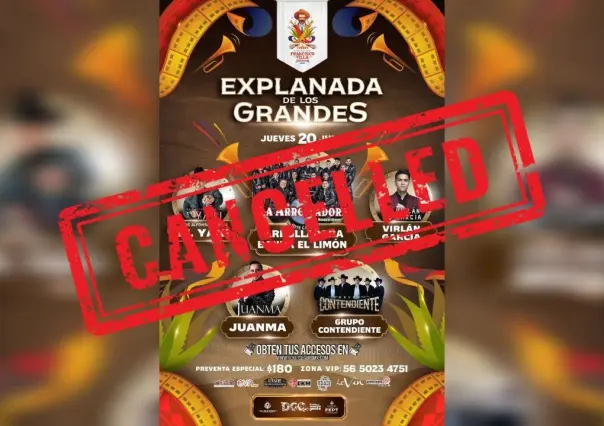 Cancelan Expobanda en la Feria Nacional Durango. Informan que habrá rembolso