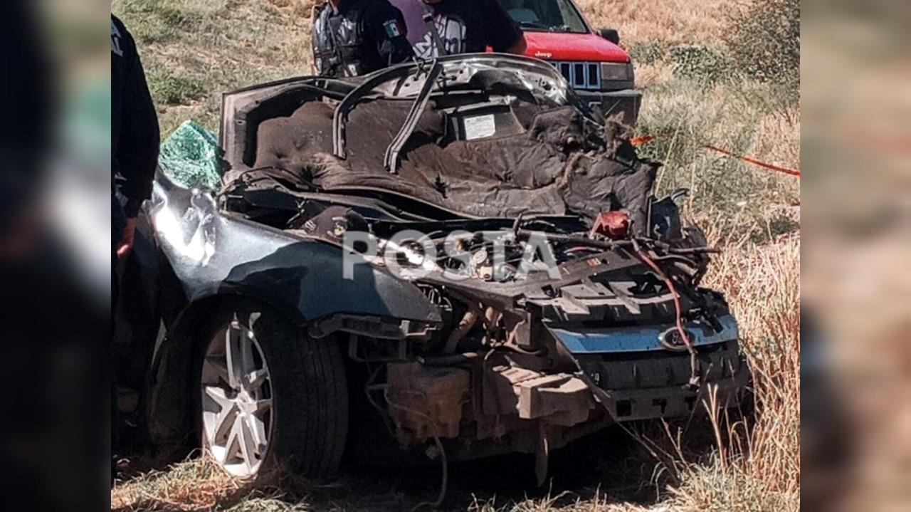 Mueren tres personas en choque frontal cerca de Rodeo, Durango; dos eran niñas