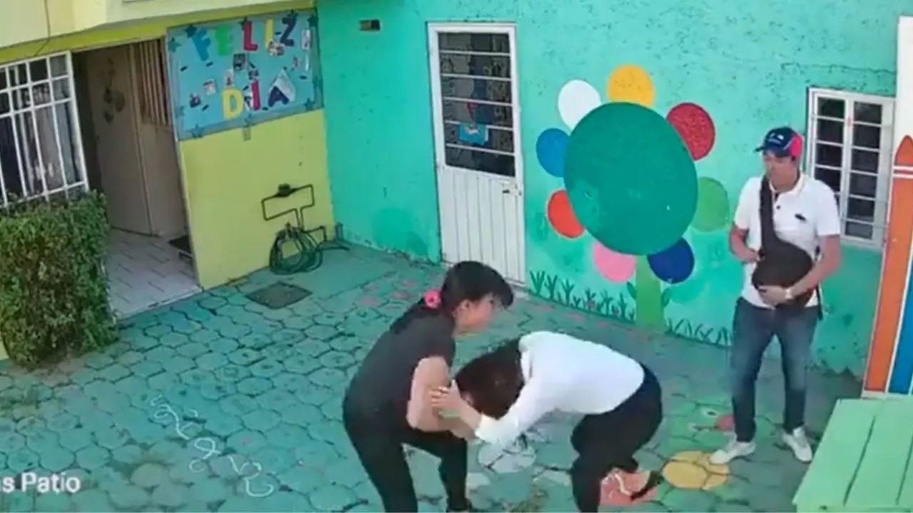 El caso de la maestra Brenda ‘N’ detonó tras el video que da cuenta cómo fue golpeada y amenazada por la pareja. Foto: Especial.