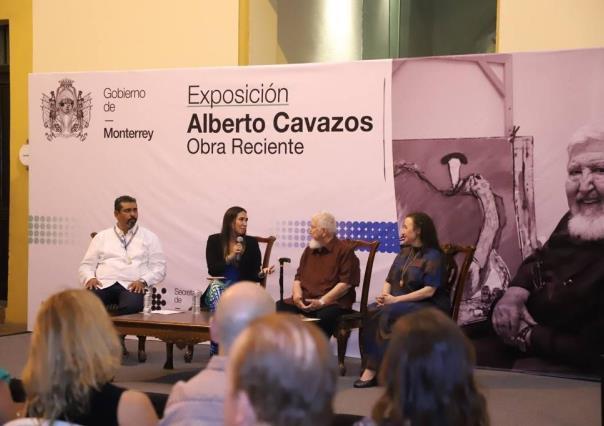 Se exhibe en Monterrey obra del artista plástico Alberto Cavazos