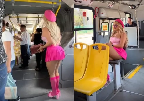 Alemia Rojas enciende las miradas con look para ir a ver Barbie