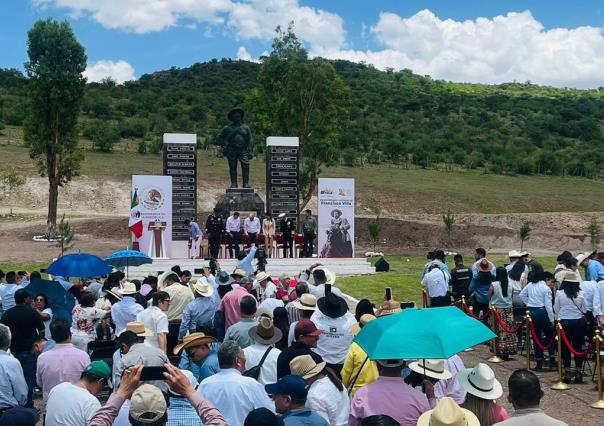 AMLO visita Durango en el centenario luctuoso de Pancho Villa