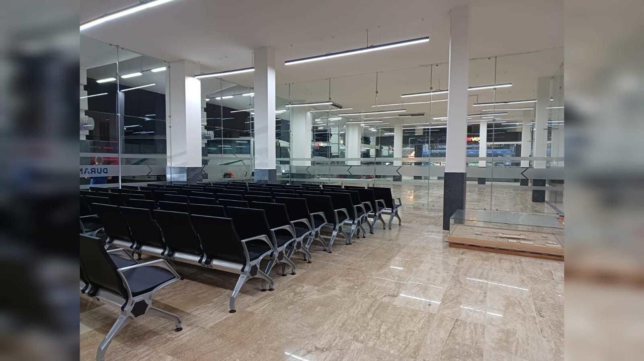 Avanza la remodelación de la Central de Autobuses de Durango