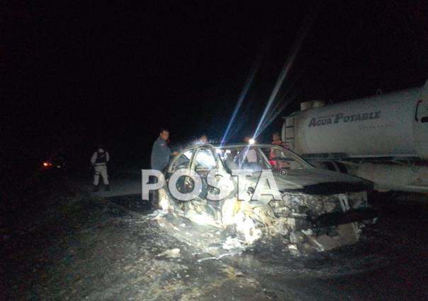 Matan y calcinan a dos personas dentro de un auto en Los Ramones