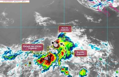 Se forma la depresión tropical Cuatro-E en el Pacífico