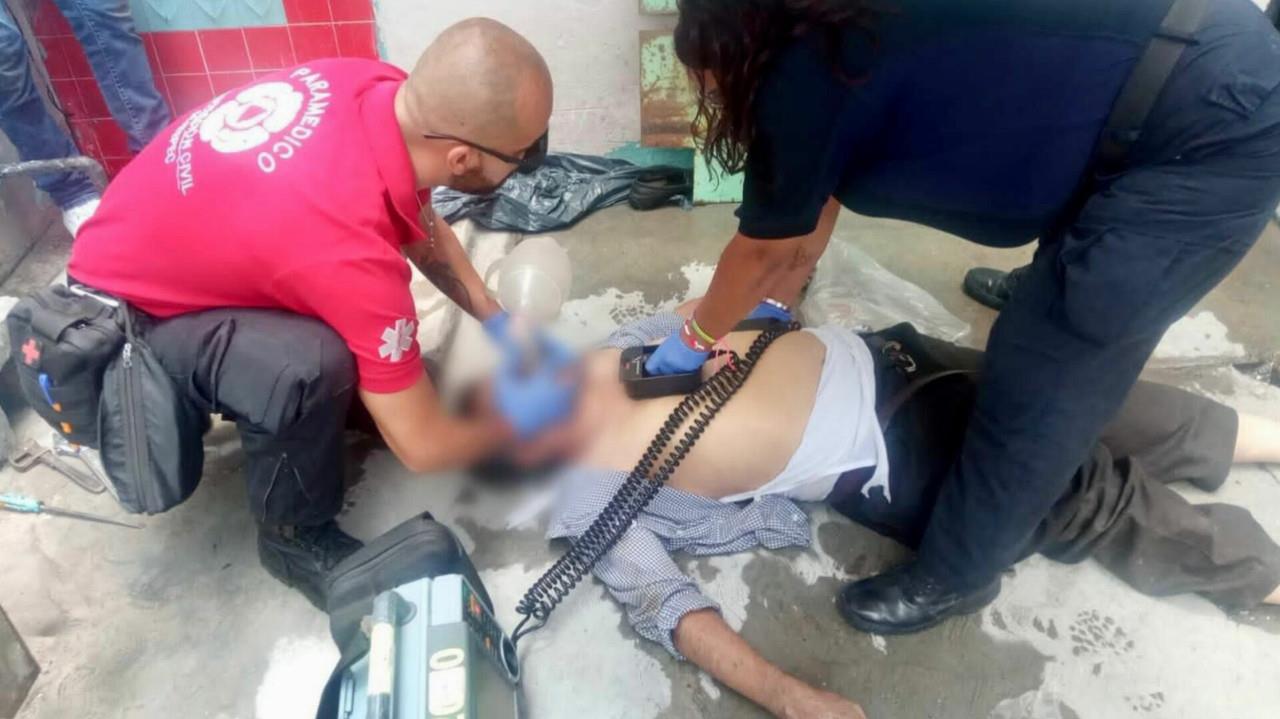 Un hombre de la tercera edad murió al caer a una cisterna en su domicilio, en la colonia Ciudad Azteca 2 sección, en Ecatepec. Foto: Cortesía