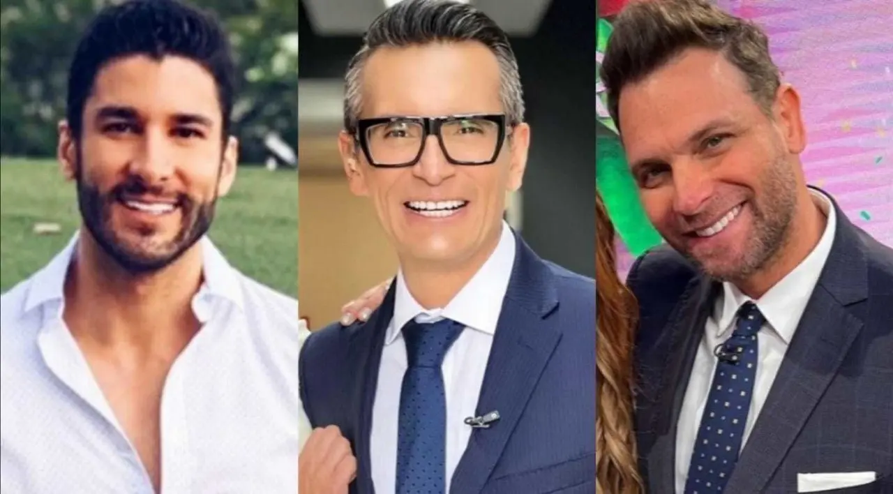 Enrique Mayagoitia, Sergio Sepúlveda y Patricio Borghetti son conductores de Venga la Alegría. Fotos: Instagram