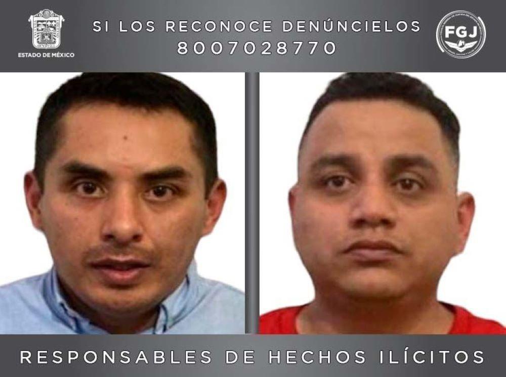 José Arturo Alcántara Hernández e Irving Pelcastre Pérez  fueron sentencidos a 4 años y 8 meses de prisión al ser hallados culpables de operaciones con recursos de procedencia ilícita. Foto: Cortesía