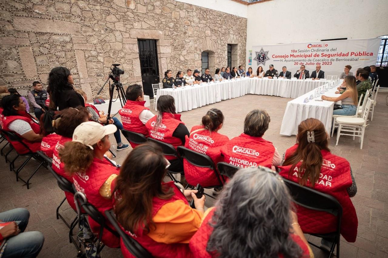 Policías municipales de Coacalco portarán cámaras de video en los cascos, como una medida de seguridad y mejorar el servicio de vigilancia que ofrecen. Foto: Cortesía