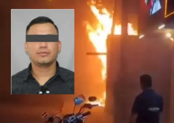 Detienen a presunto responsable de incendio en bar de Sonora, intentaba escapar