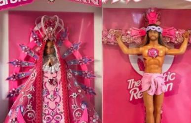 ¡Esto ya se descontroló! Barbie Virgen y Ken crucificado indignan en redes