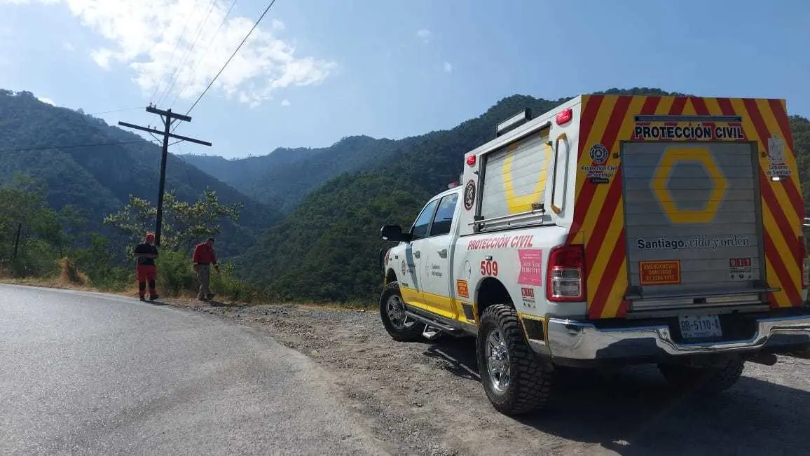 El uso excesivo de los frenos para controlar el descenso es peligroso, y debe frenarse con motor. Foto. Pablo González.