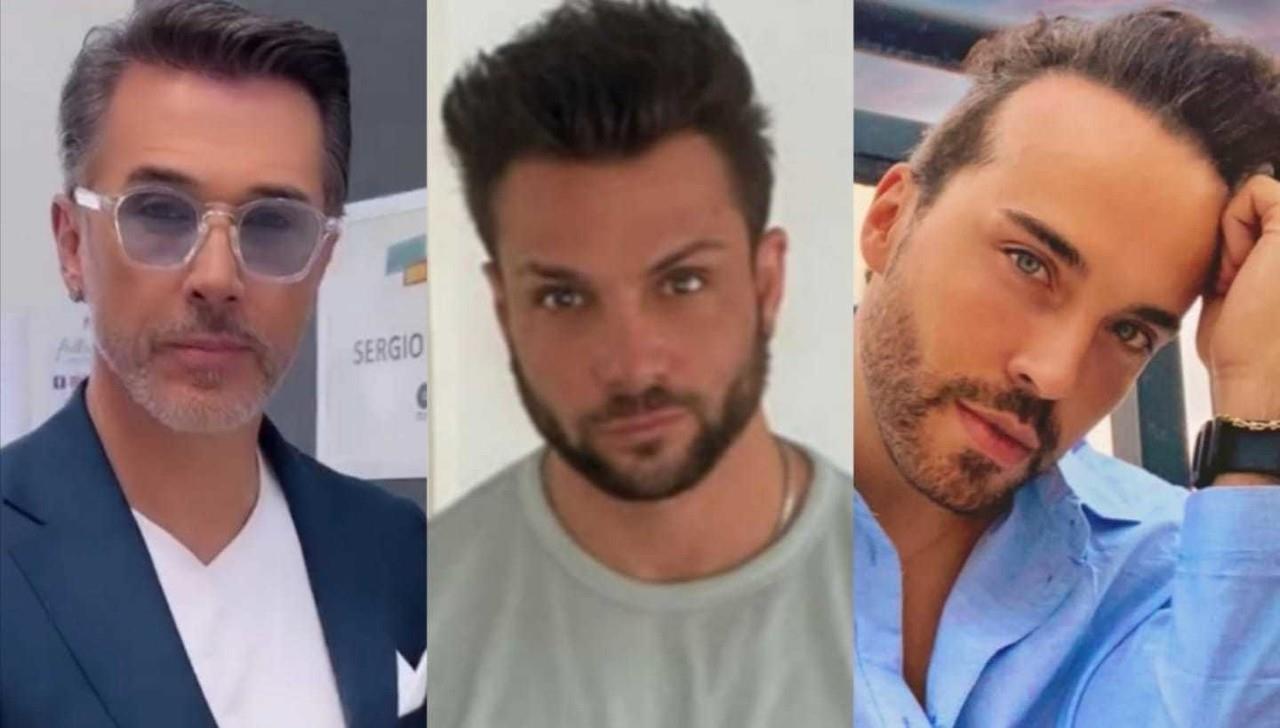 Sergio Mayer, Nicola Porcella y Apio Quijano fueron los tres nominados de esta noche. Fotos: Instagram