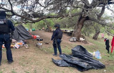 Fuerzas de Seguridad desmantelan campamento y detienen a cinco personas en Tepetongo