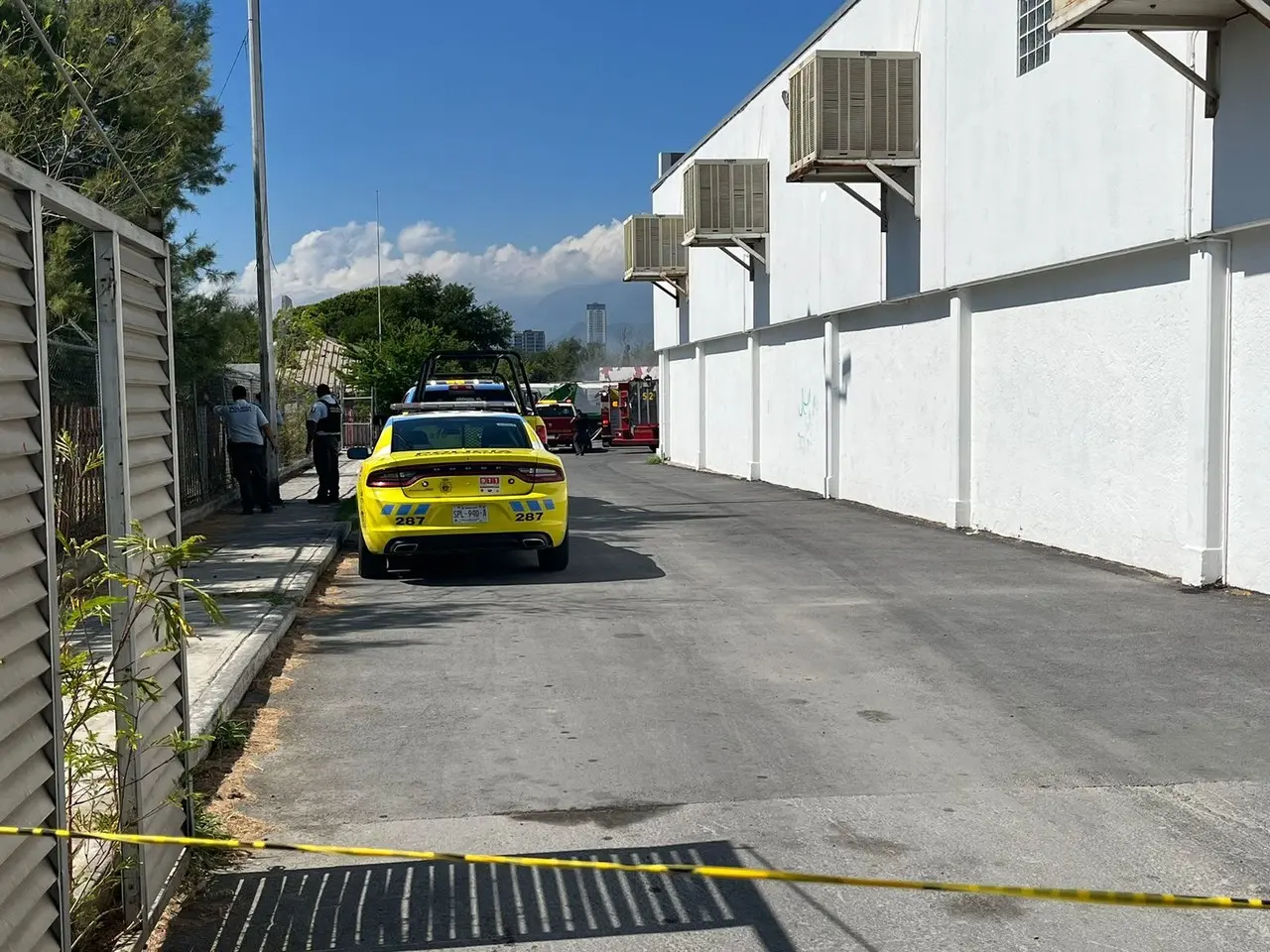 Los hechos ocurrieron en un sitio ubicado en la calle Magnolia en su cruce con la avenida Pablo A. de la Garza de la colonia Moderna. Foto: Cynthia Pardo.