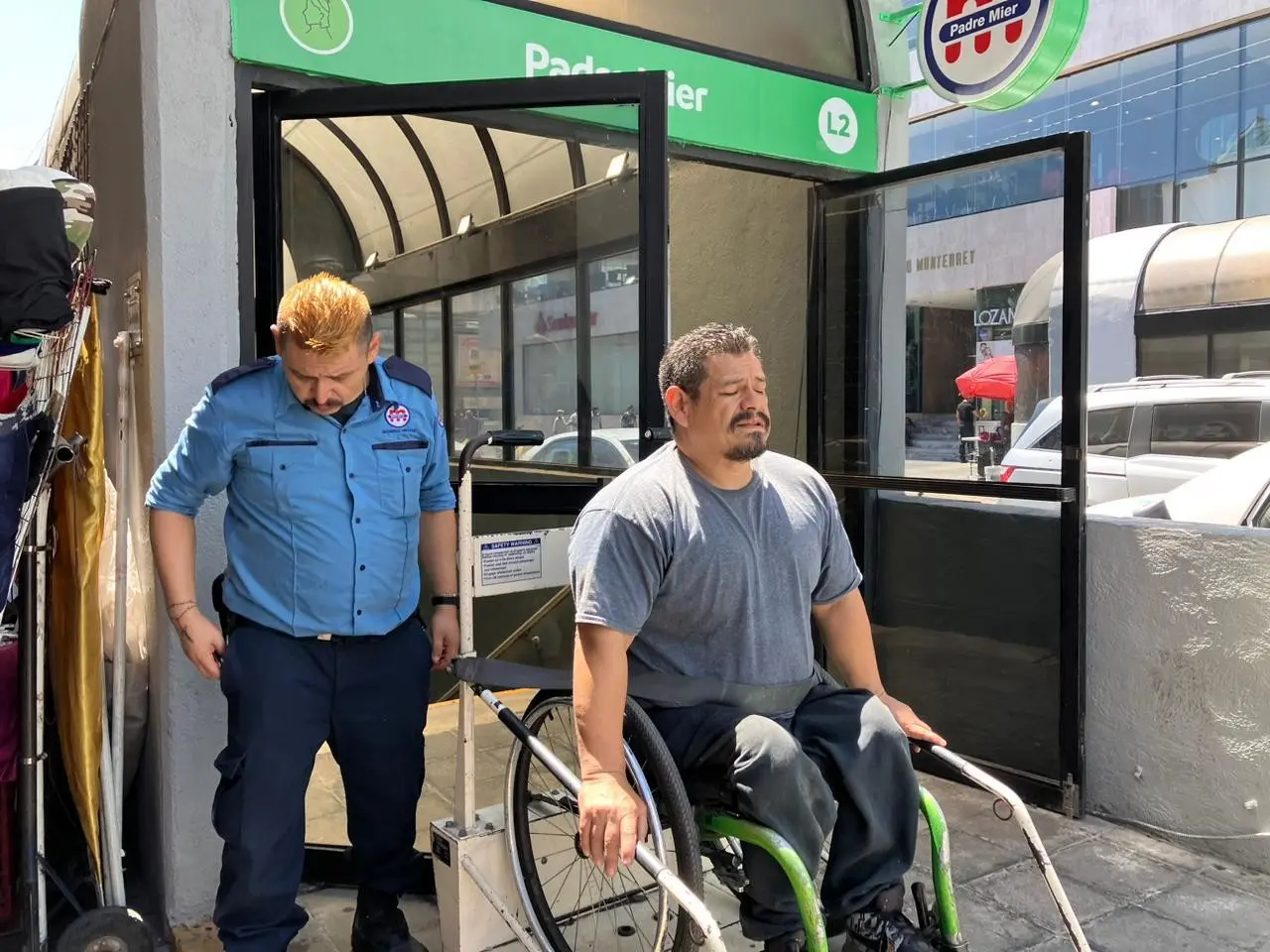 Atleta paralímpico pide a autoridades del Metro trato humano