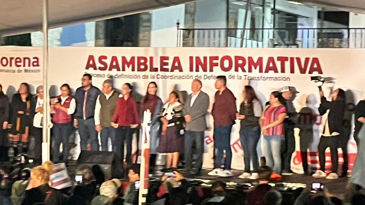 Claudia Sheinbaum visitó Ecatepec, habló de los logros de la 4T en su camino por la candidatura de Morena a la presidencia de México. Foto: Itzel Negrete