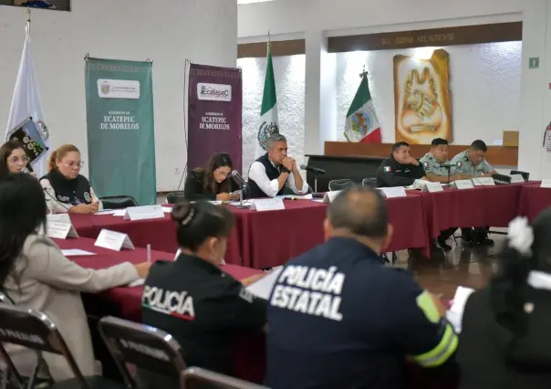 Anuncian acciones contra 200 presuntos delincuentes en Ecatepec