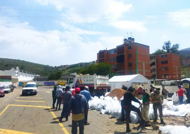 Apoya CAEM trabajos preventivos en presa de Cuautitlán Izcalli