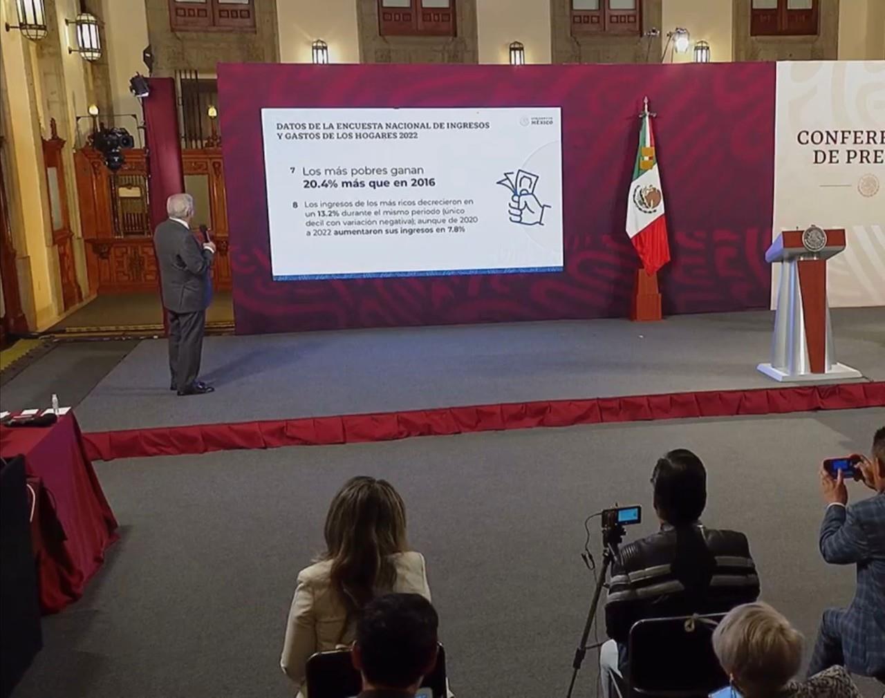 Celebra AMLO aumento superior al 20% de ingresos para sectores más necesitados