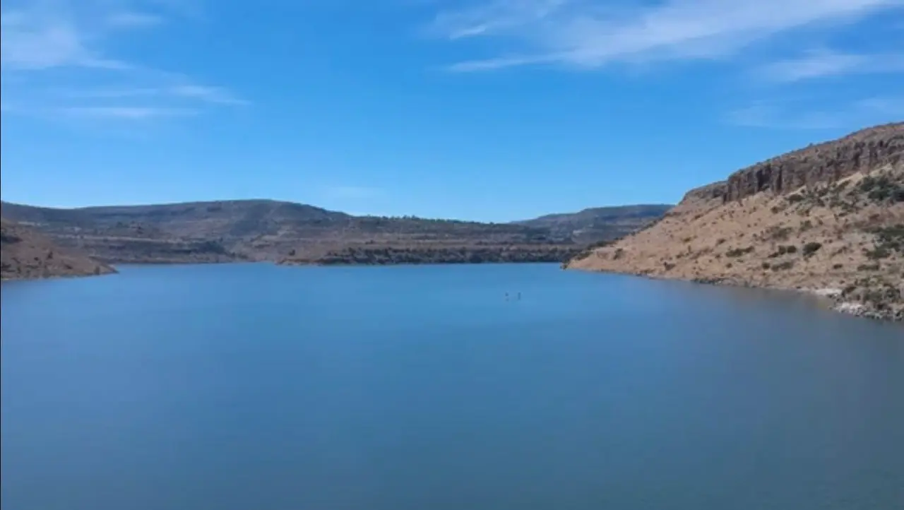 La presa Santiago Bayacora tiene un 79 por ciento de llenado. Foto: Especial.