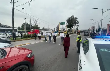 Bloquean la vía a Morelos por el abuso de dos menores