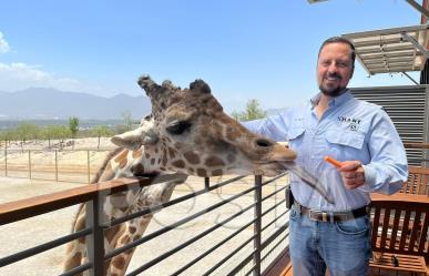 "Xhant", el primer hotel con jirafas de Nuevo León