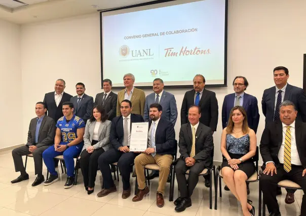 Firman UANL y Tim Hortons México convenio de colaboración