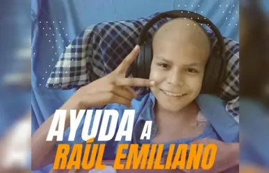 Solicitan donantes de sangre para Raúl, paciente de 12 años por leucemia