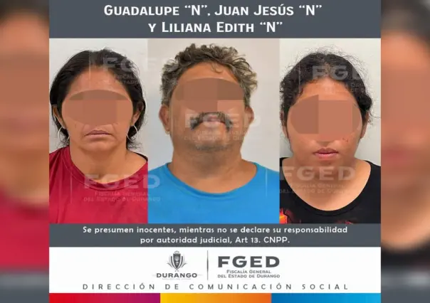 Dos mujeres y un hombre vinculados a proceso por retención y pederastia: FGED