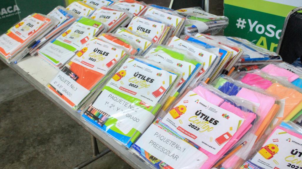 Apodaca entrega Útiles Contigo 2023: Inscripciones aún disponibles