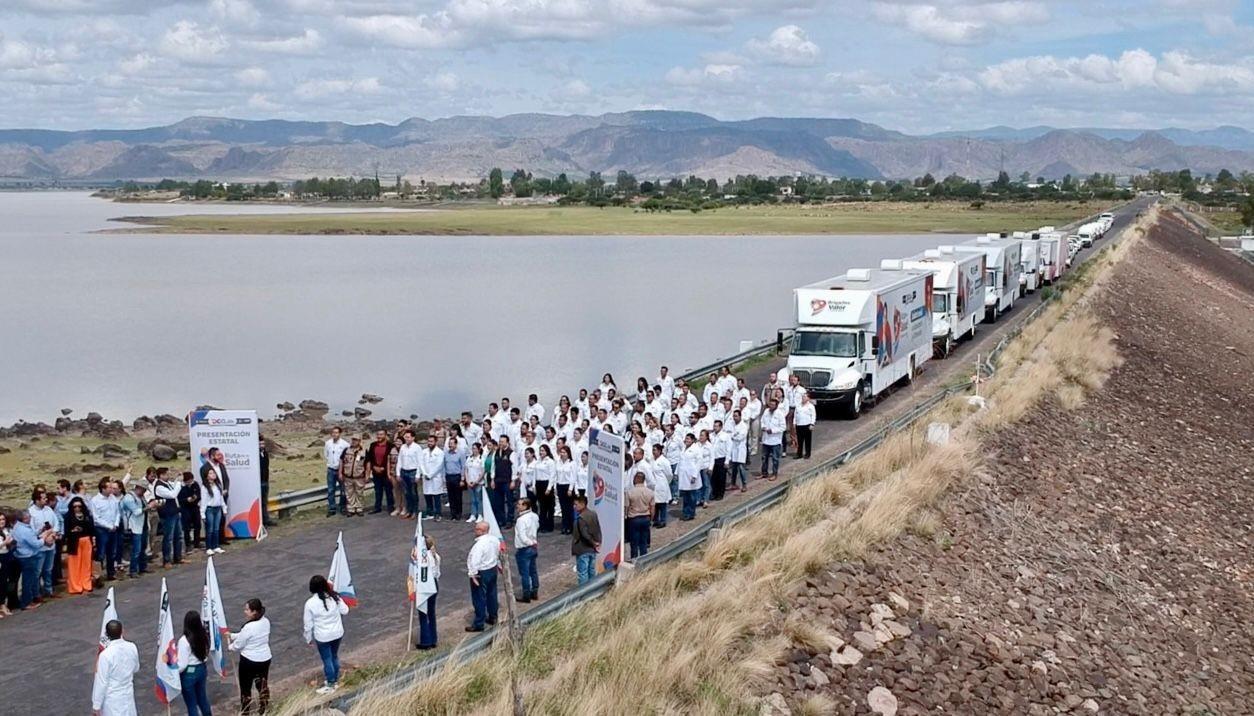 Durante sus primeros días, las hospitales sobre ruedas han beneficiado a más de mil 590 duranguenses. Foto: Cortesía.